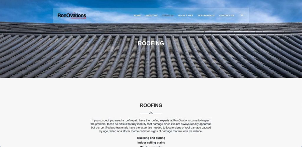 RonOvations LTD's Homepage