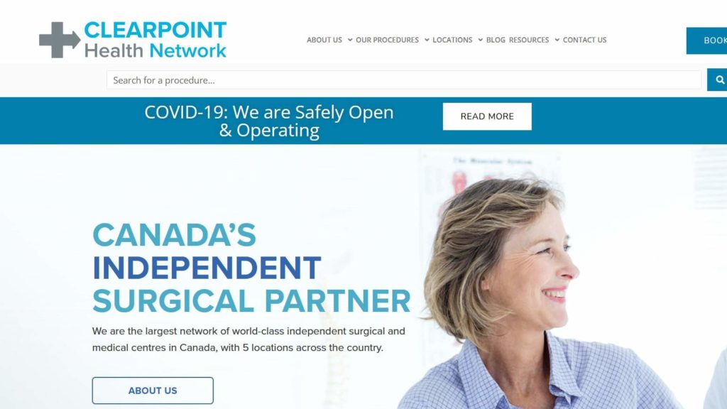 Clearpoint Health Network's Homepage