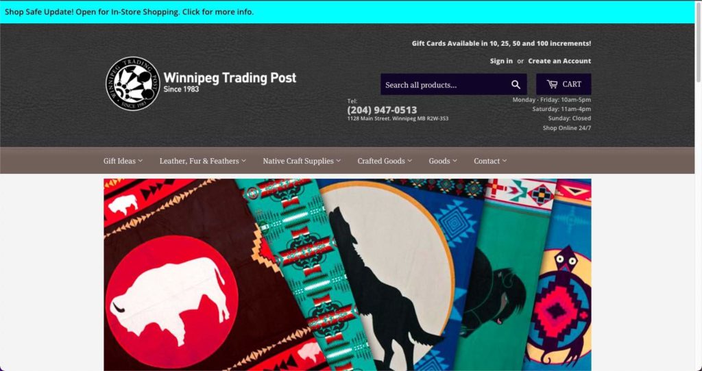 Winnipeg Trading Post Homepage