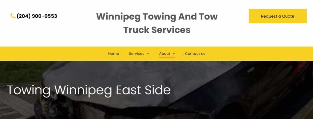 Winnipeg Towing And Tow Truck Services Homepage