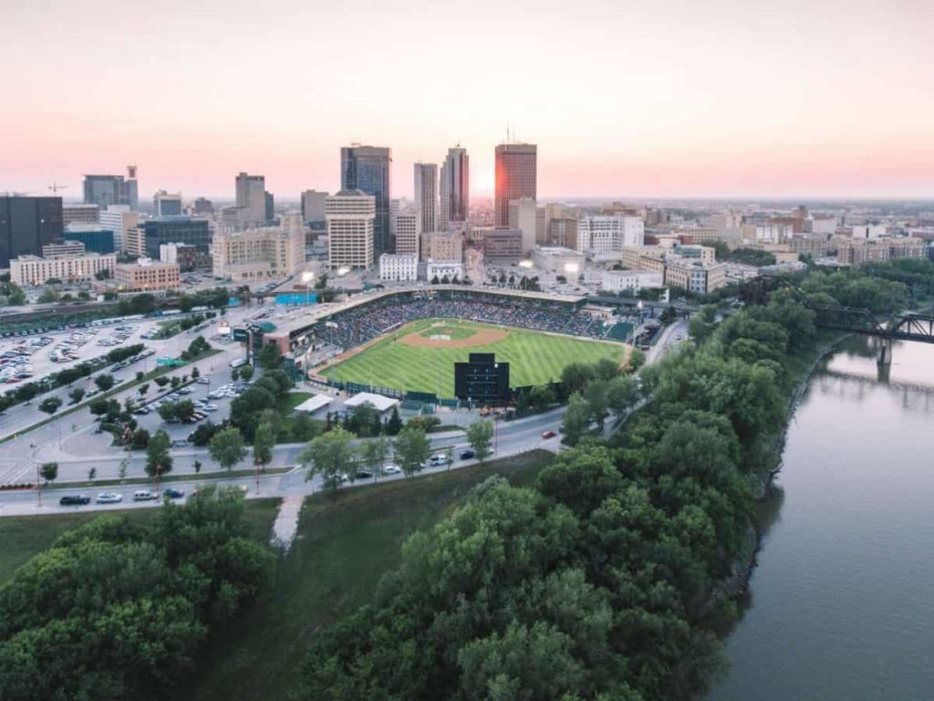 Cheer for the Winnipeg Goldeyes at Shaw Park