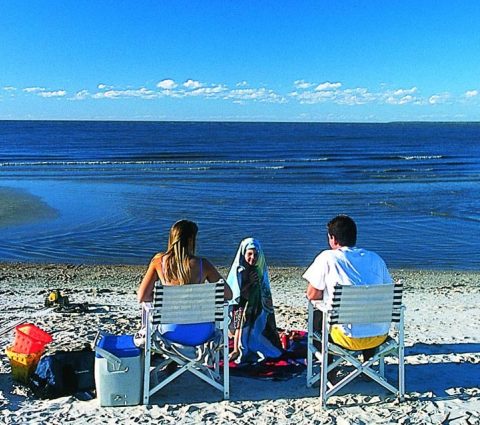 Relax on the beach