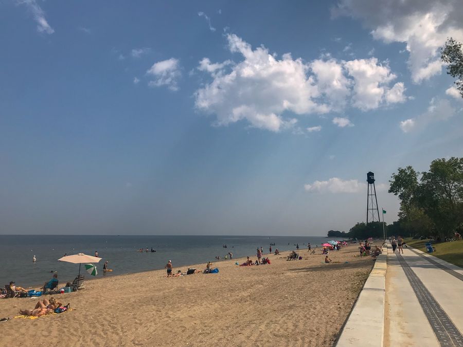 Visit the Winnipeg Beach Provincial Park