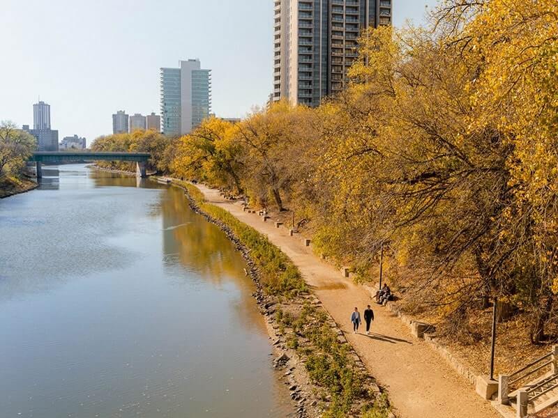 The Assiniboine Riverwalk