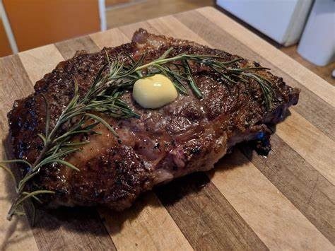 Dry-Aged Ribeye at The Chop Steakhouse & Bar in Winnipeg